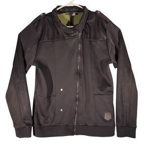 UBI workshop Assassin's creed jacket womens L Large evie black full zip